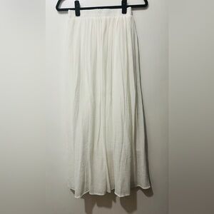 White Maxi Skirt